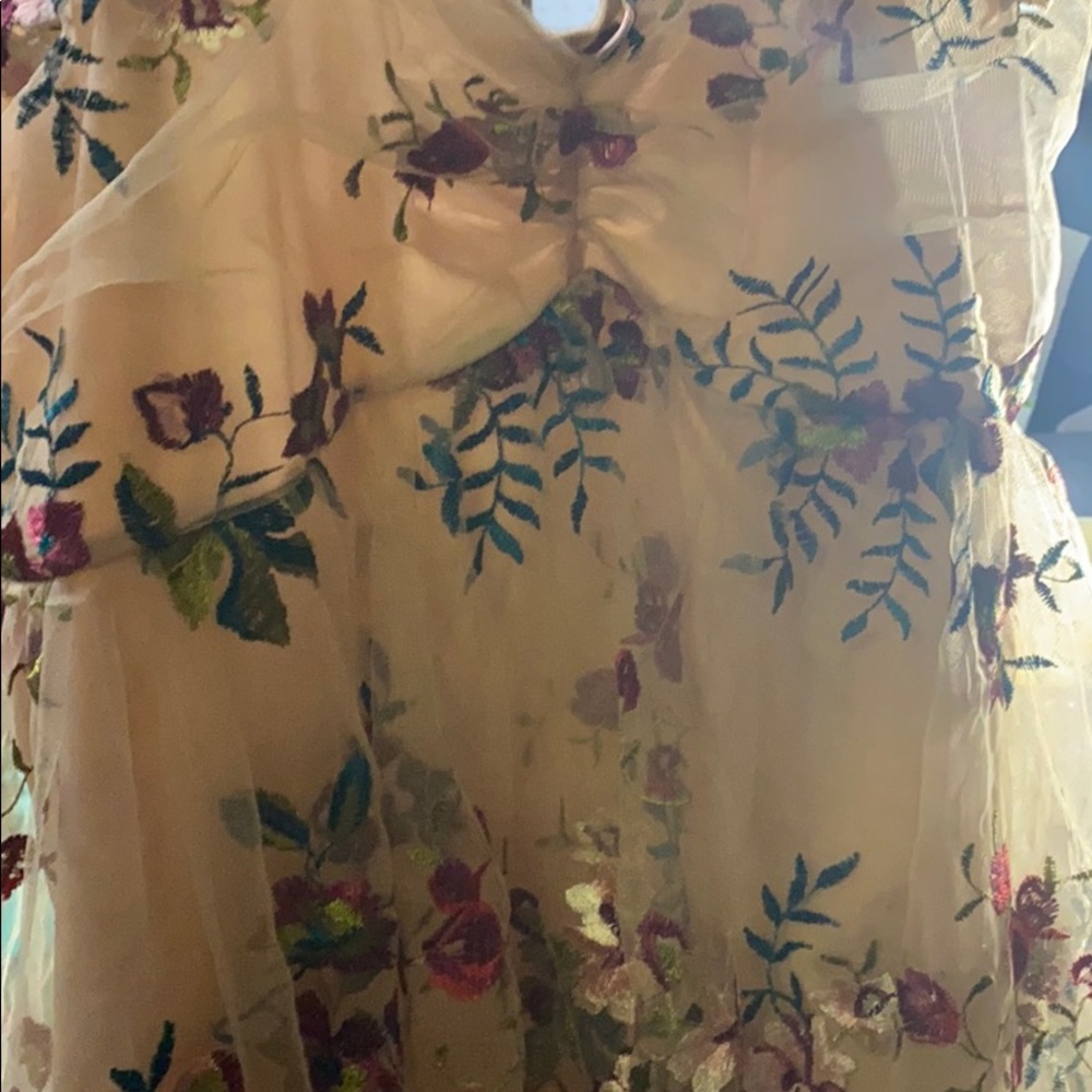 A lyrical dress